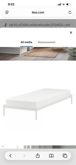IKEA twin bed