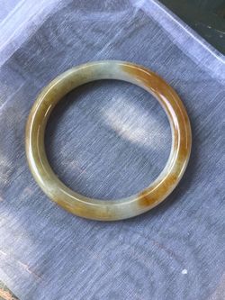 Jade bangle bracelet