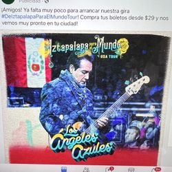 Estoy Buscando 2 Boletos Para El Concierto De Angeles Azules 30 / Septiembre En El Casino Agua caliente 