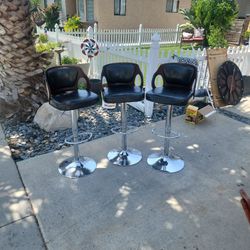 Lacoo Walnut Bentwood Bar Stools