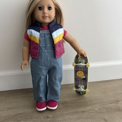 American Girl Skateboard Outfit
