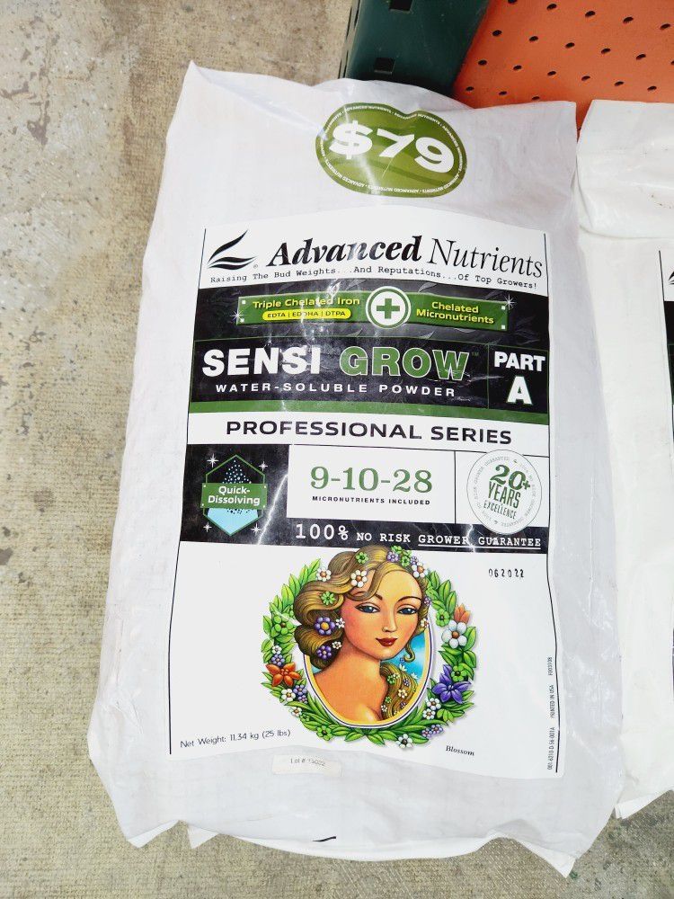 Advanced Nutrients Sensi Grow PROFESSIONAL Series Part A , 25lbs