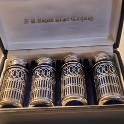 Roges Silver Salt And Pepper Shaker 