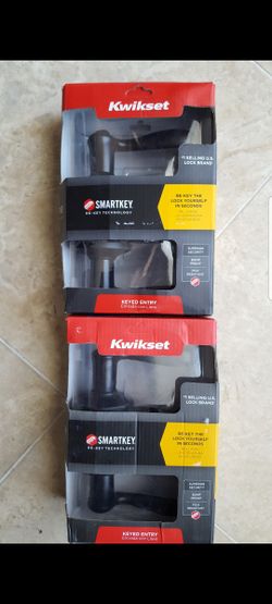 Kwikset Tustin Smartkey Bronze Entry Lock