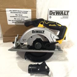 Brand New Dewalt 20V Brushless 6-1/2” Blade Circular Saw With Sawblade. 
