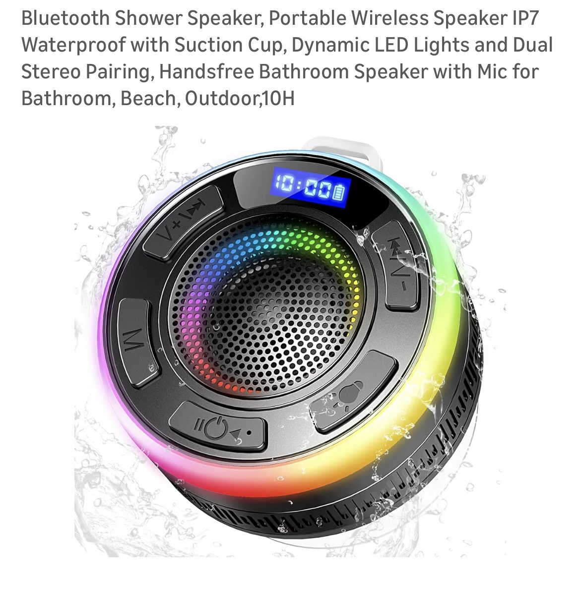 Wireless Speaker Waterproof And Shockproof
