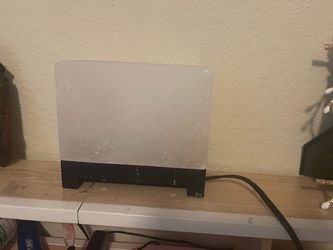 Himalayan Salt Lamp Tile with Stand