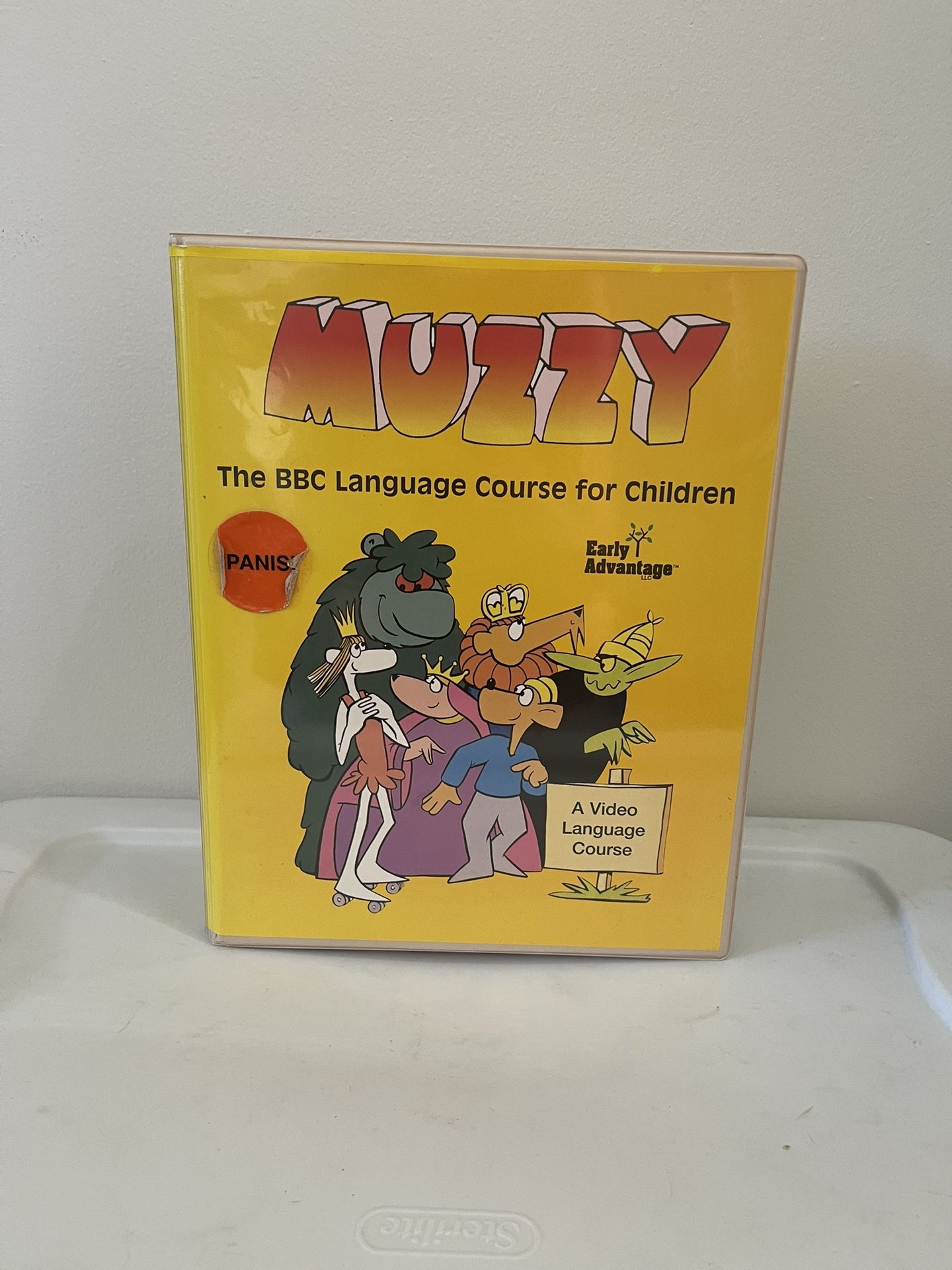 Muzzy Spanish/English Learners VHS Tape Set