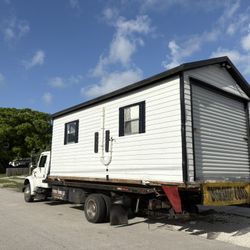 Sheds Relocate,Movemo Casita De Patio Crane Rv Trailer 