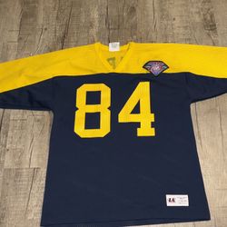 Vtg Green Bay Packers Sterling Sharpe NFL Football Jersey Mens Large 75th RARE