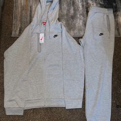 Light Grey Men Size 3x Nike Sweatsuits 