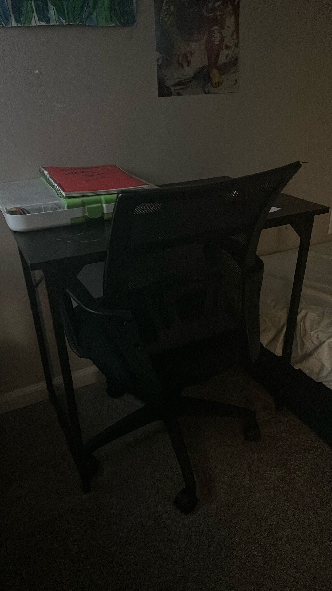 Two Desks And Chairs