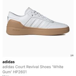 Adidas Court Revival ( White Gum) Sneakers