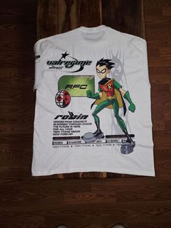 Civil Regime/Teen Titans GO! Collab Men's "Sample Tee" of Robin. (1 of 1)