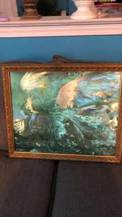 Framed Wall Art 22”x 18”