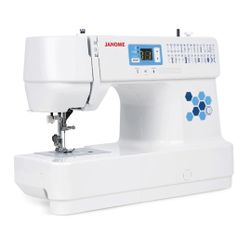 New open box Janome C30 Computerized Sewing Machine with 30 Stitches, Including Buttonhole, and Easy to Read Screen