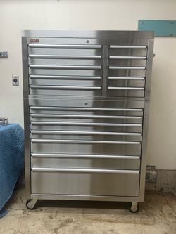 CSPS Stainless Steel Rolling Tool Chest