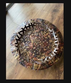 Palecek Round 35" Metal Art Work