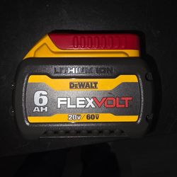 Dewalt 60v 6ah battery flexvolt