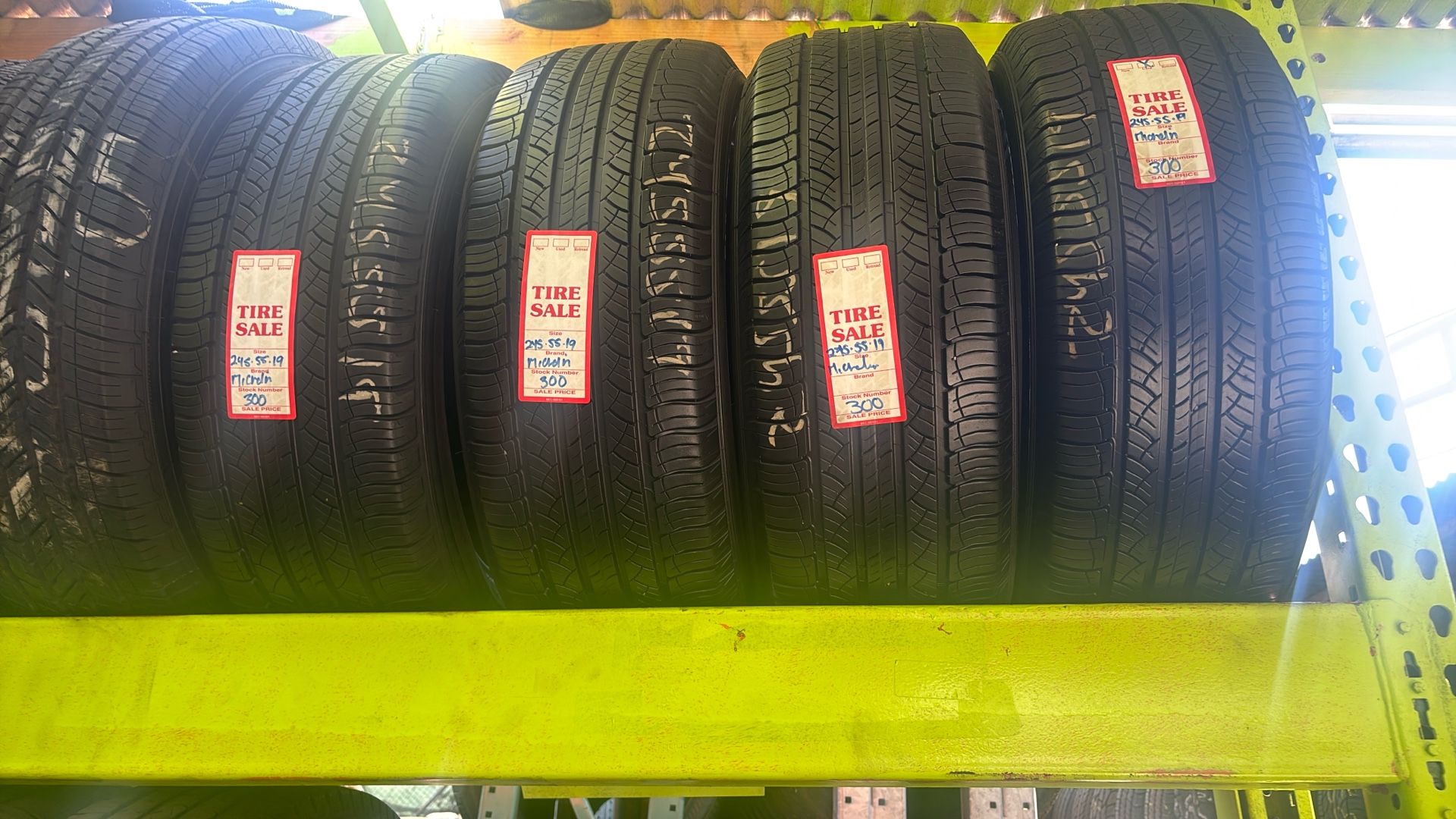 (4)245/55/19 Michelin