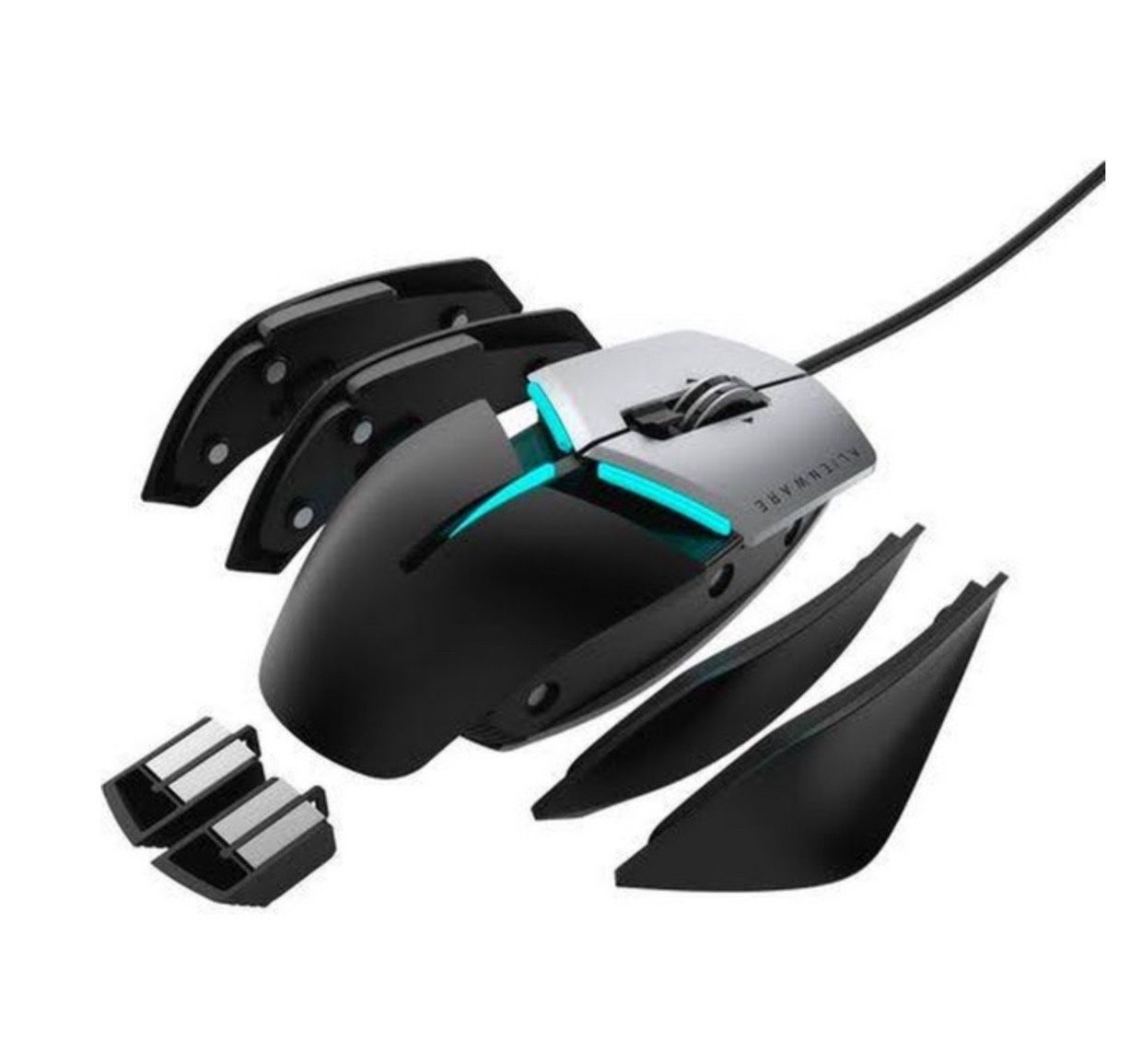 Alienware gaming mouse, keyboard , XL mousepad