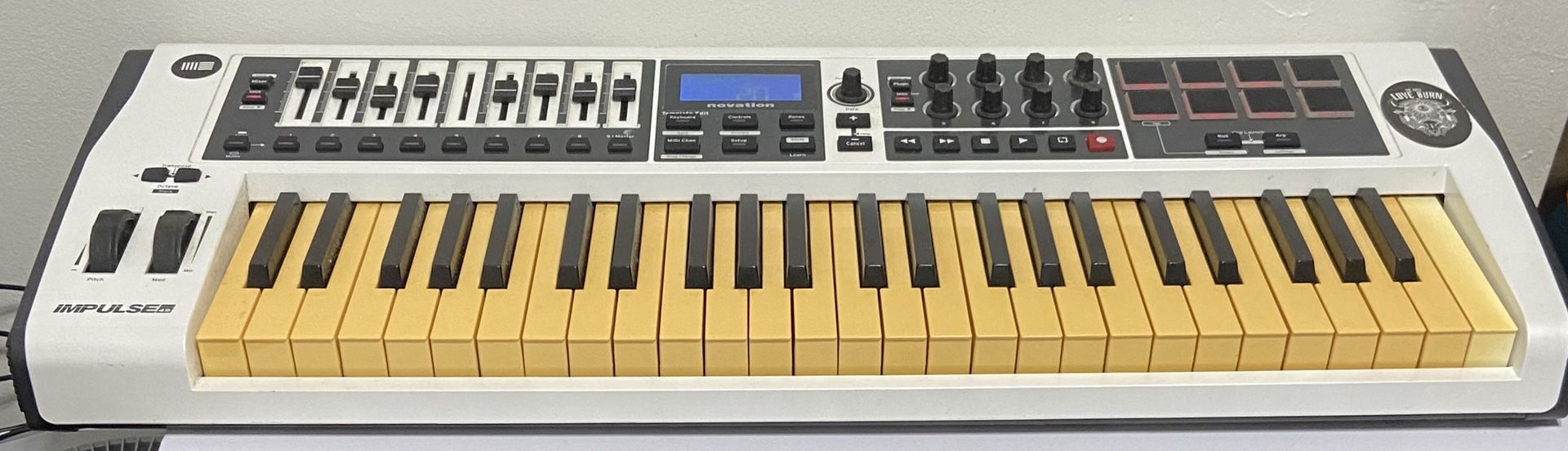 Novation Impulse 49 49-Key USB MIDI Keyboard Controller (#803)