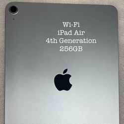 Wi-Fi iPad Air 4th Generation 256GB