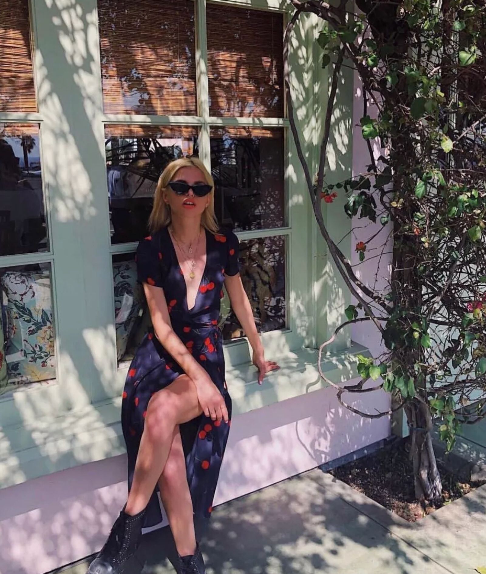Realisation The Teale Dress, Wild Cherry SizeXS