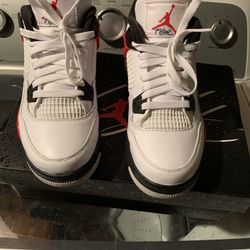 Jordan 4 Red Cement 