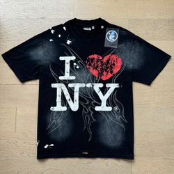 Hell Star Tee Size M I Love New York T-Shirt 