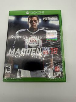 Madden NFL 18 Xbox 1 video game