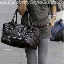 Burberry Quilter Bag dark Brown