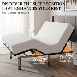 Queen Size Adjustable Bed Base - , Zero Gravity, Head/Foot Adjustment, 800lbs Capacity D-48