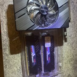Pc Part Bundle (Graphics Card And 8x2 Gigabytes Ram)