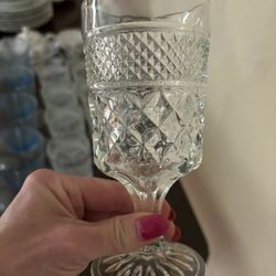 Vintage Water/ Cocktail Glasses