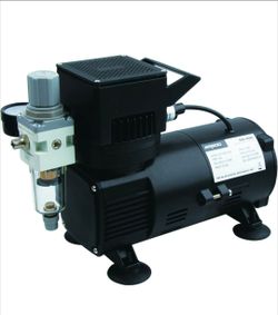 Airgoo Premium Airbrush Compressor AG-420 with Superpower Cooling Fan for Airbrush Spraying Hobb