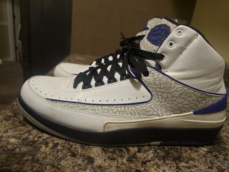 Jordan 2sNike Air Jordan 2 Retro Concord 2014 Sneakers Shoes 385475-153 Men's Size 13