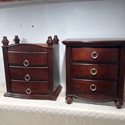 Old Style Wooden Nightstand