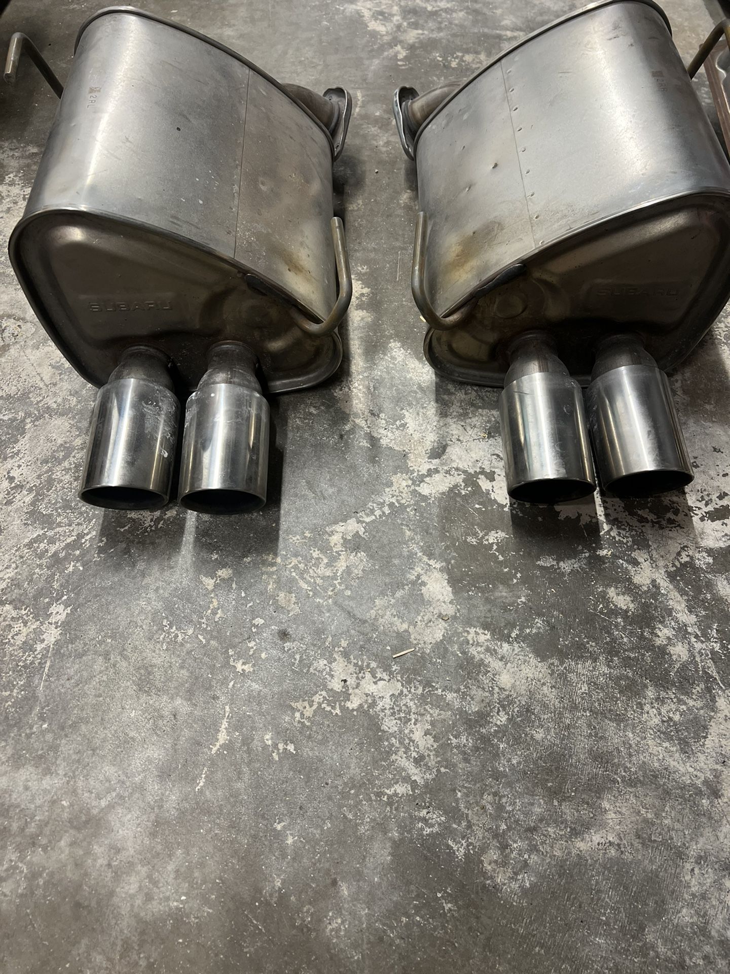 Subaru WRX STI OEM Exhaust System