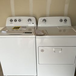 Whirlpool Washer and Dryer (delivery available)