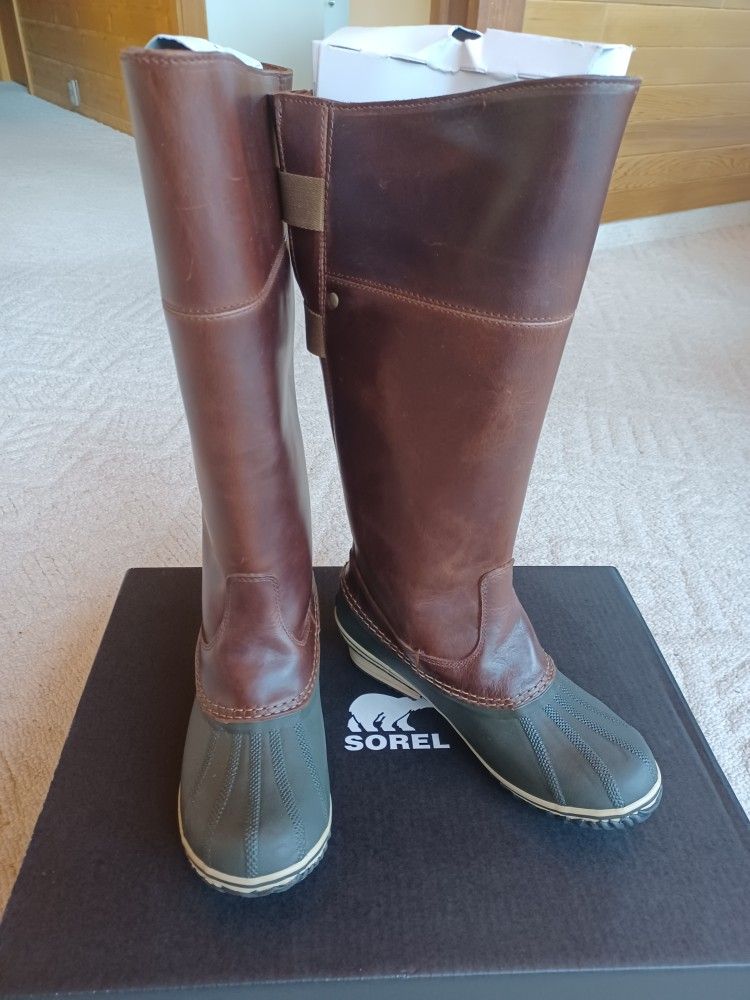 Sorel Slim Tall Riding Boots New In Box