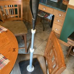 Batting Tee adjustable with metal base perfect for baseball and softball approx 24” to 38” adjusts