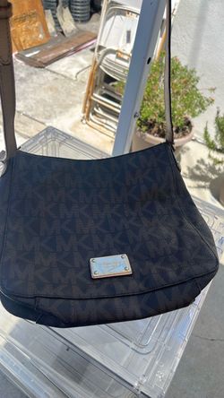 Michael Kors Black Monogram Shoulder Bag