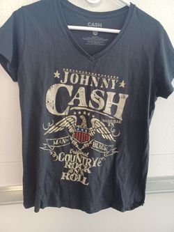 Women's johnny cash t shirts,