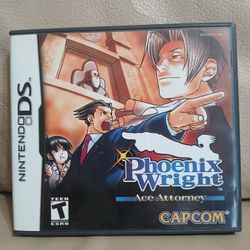 Phoenix Wright: Ace Attorney (Nintendo DS, 2005) Complete CIB