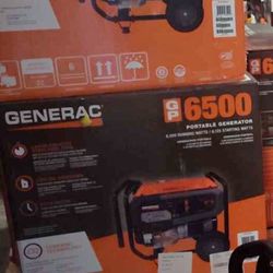 8125 / 6500-Watt Gasoline Powered Portable Generator with COSense and 20 ft. Extension Cord Included - GP6500
