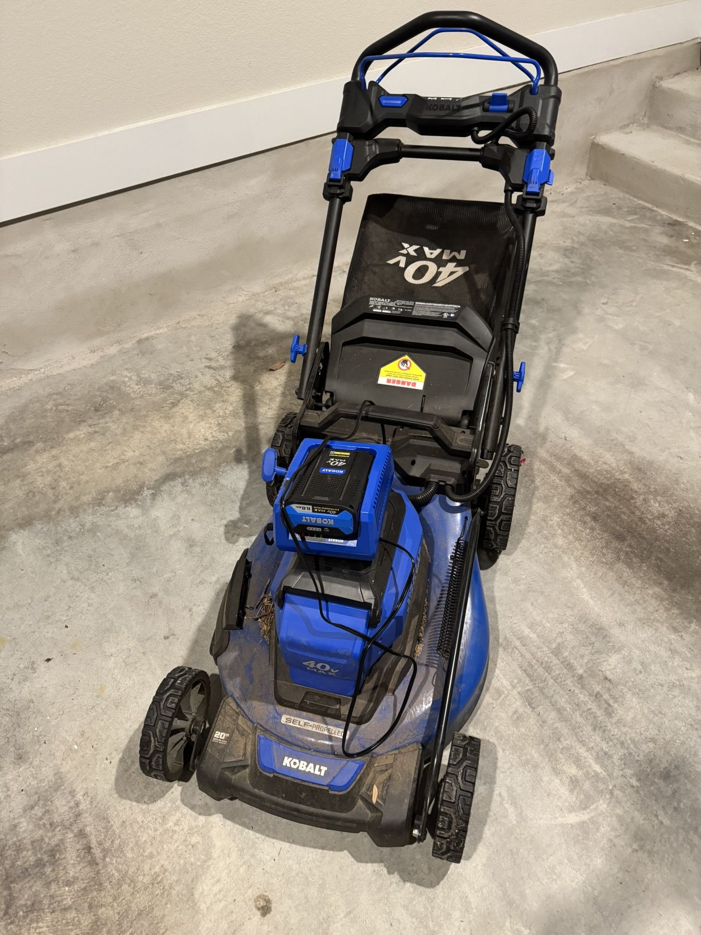 Kobalt 40v Max Mower