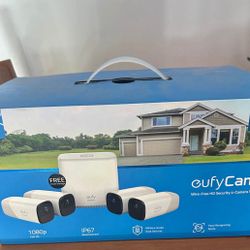 Eufycam HD Security Camera Set  (3 cameras + Homebase)