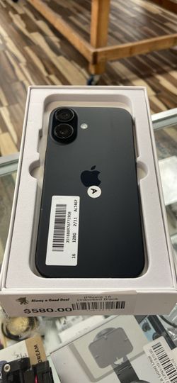 Apple iPhone 16 128GB Black Unlocked