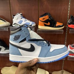 Air Jordan 1 University Blue/ All Sizes 4-13/ Blue And White